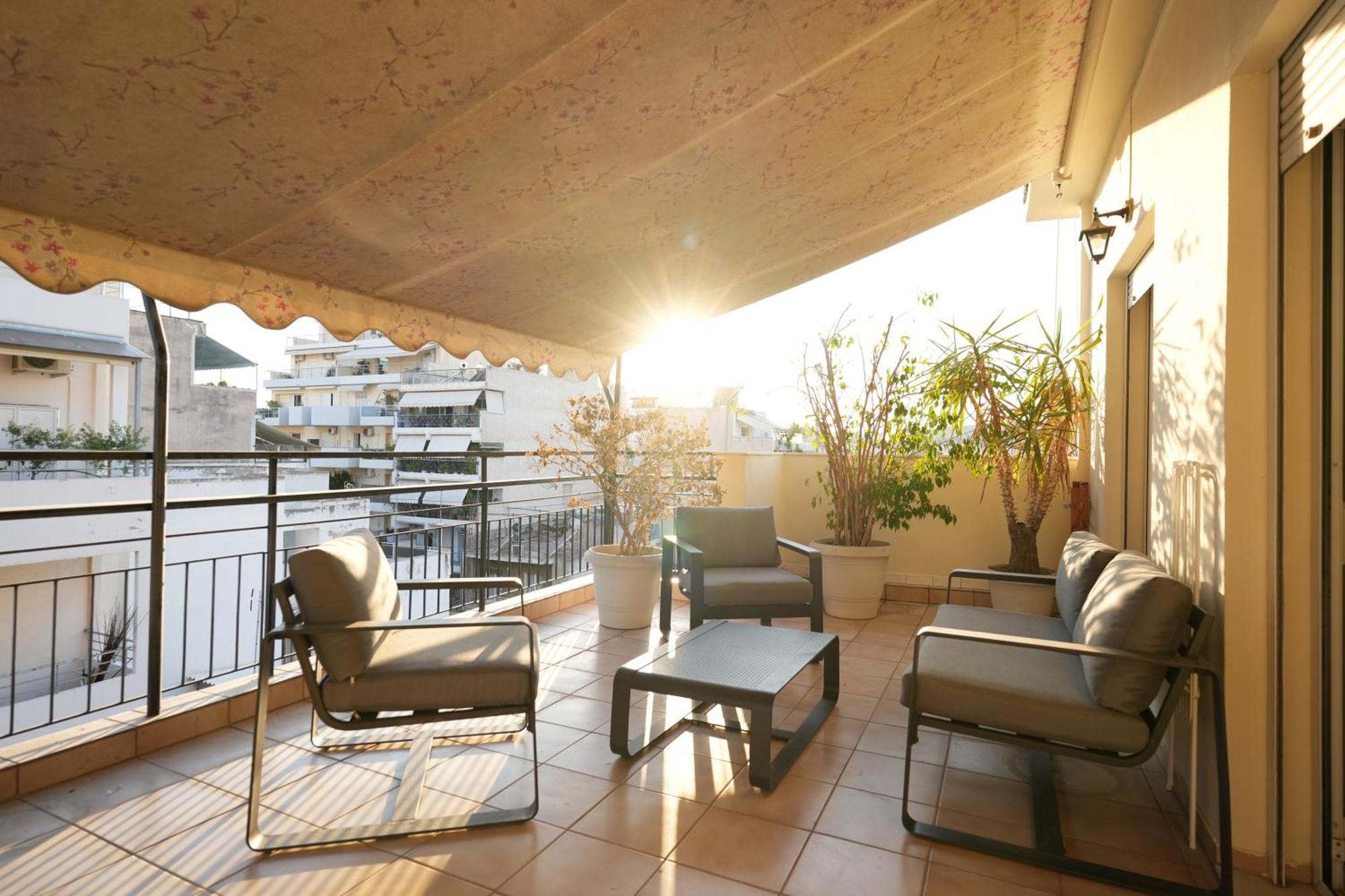 Modern Athenian Penthouse Apartment Ngoại thất bức ảnh