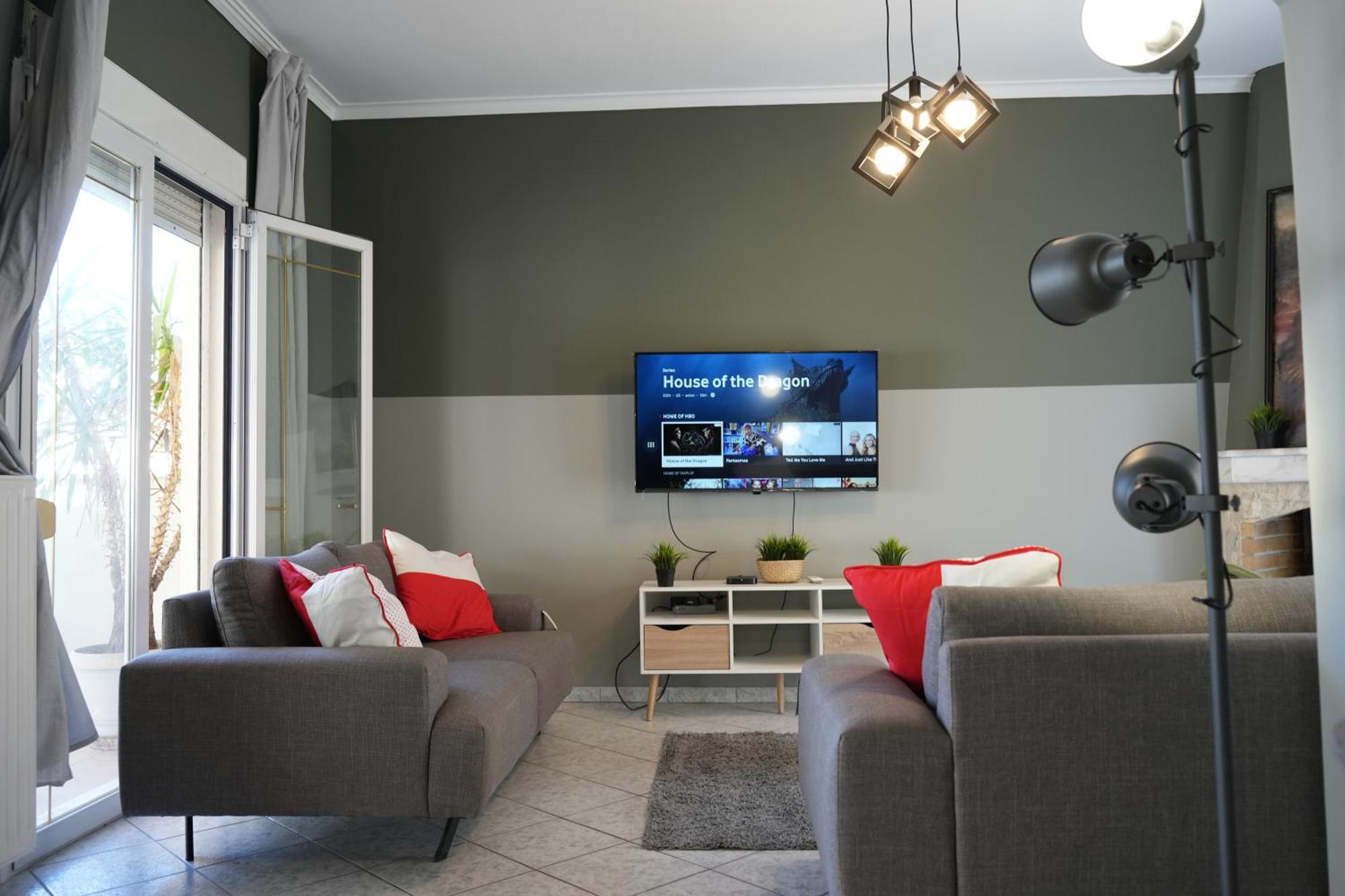 Modern Athenian Penthouse Apartment Ngoại thất bức ảnh