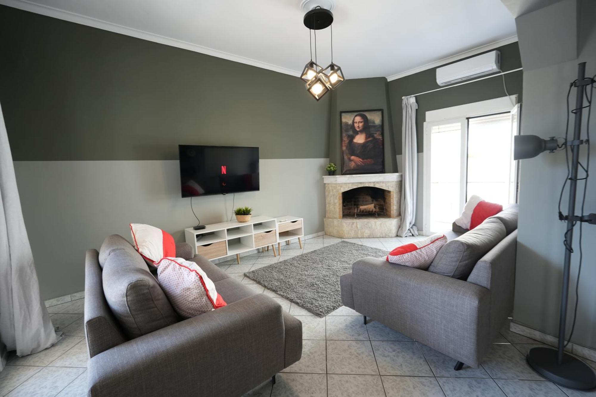 Modern Athenian Penthouse Apartment Ngoại thất bức ảnh